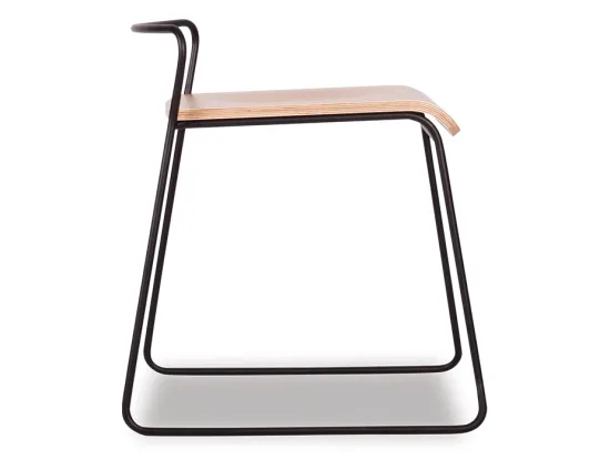 Krafter Low Black Frame Oak