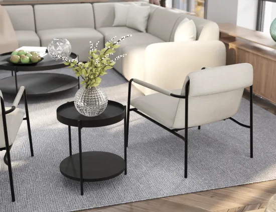 Layer Sidetable Black