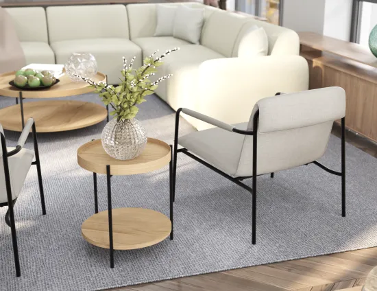 Layer Sidetable Natural