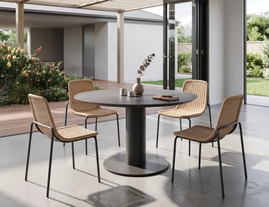 Cenote Chair With Loma Table