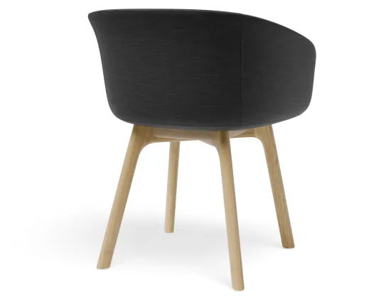Lonsdale Armchair Naturalframe Black