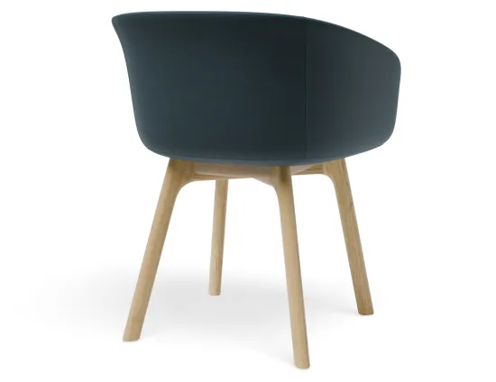 Lonsdale Armchair Naturalframe Blue