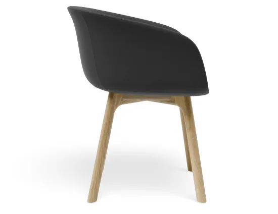 Lonsdale Armchair Naturalframe Darkgrey