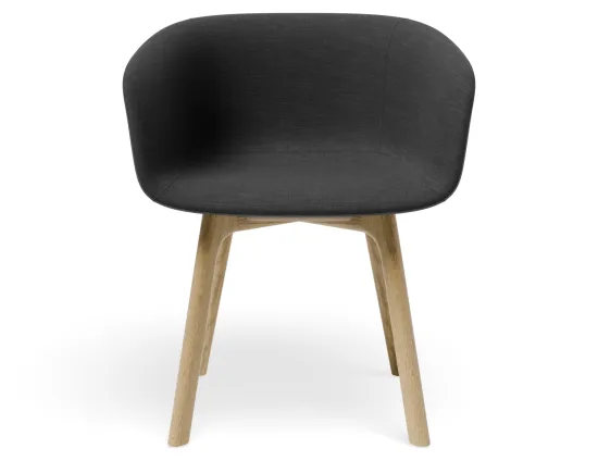 Lonsdale Armchair Naturalframe Black