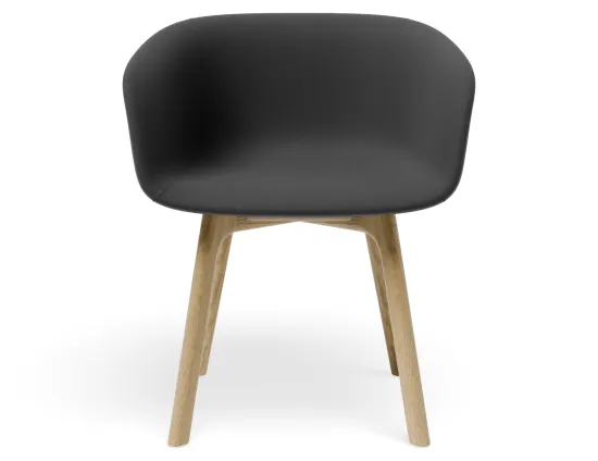 Lonsdale Armchair Naturalframe Darkgrey