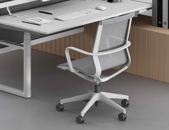 Lunar Grey Office Chair