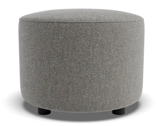 Lune Round High Ottoman 50cm Fossil Product