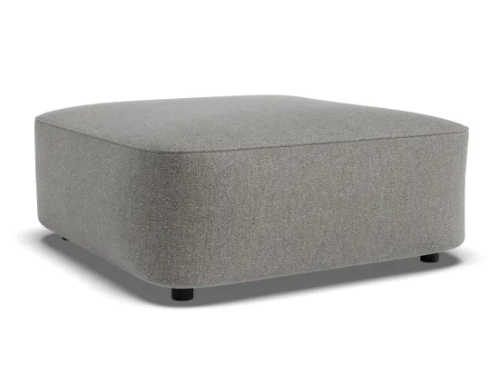 Lune Square High Ottoman 90cm Fossil Product
