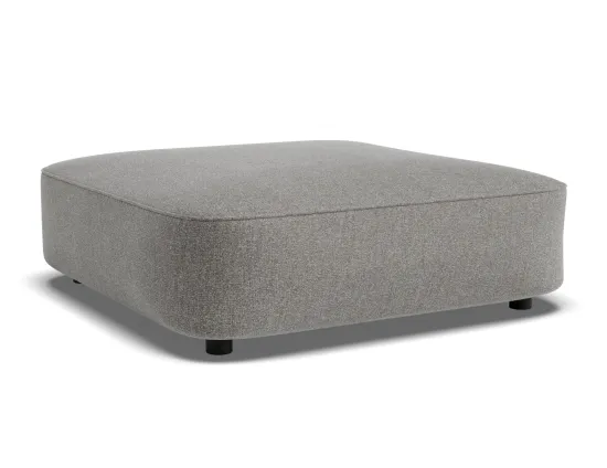 Lune Square Low Ottoman 90cm Fossil Product