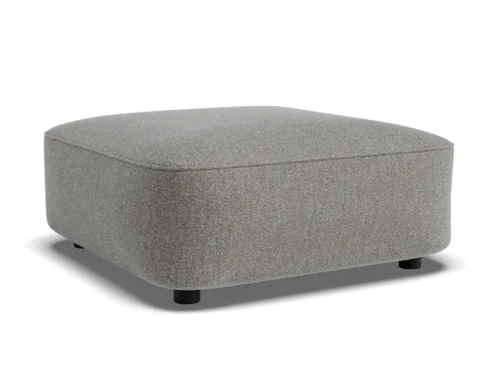Lune Square Low Ottoman 70cm Fossil Product