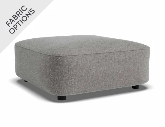 Lune Square Low Ottoman 70cm Fossil Product