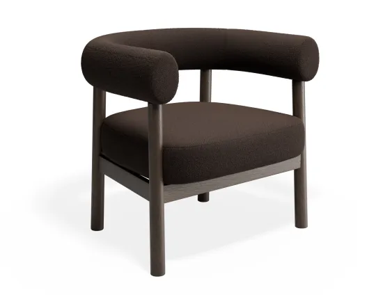 Marlowe Loungechair Brown Cacao
