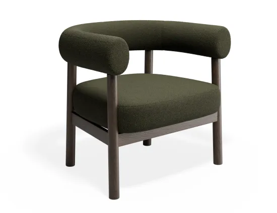 Marlowe Loungechair Brownv3 Green