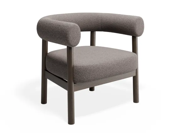 Marlowe Loungechair Brownv3 Oyster