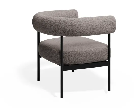 Marlowe Loungechair Black Oyster