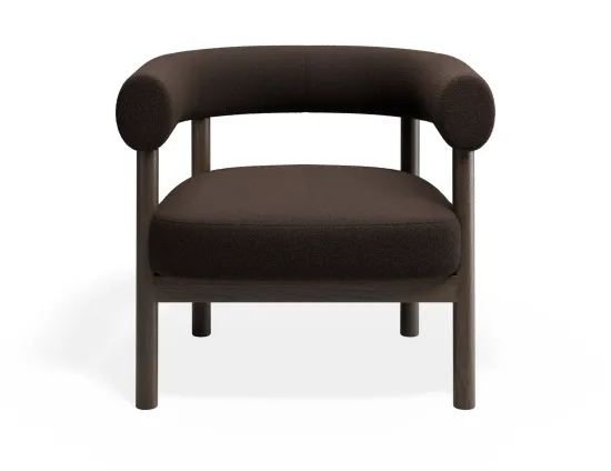 Marlowe Loungechair Brown Cacao