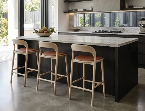 Kitchen Stool Mia Natural