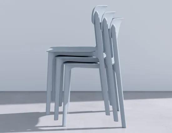 Notion Chair Stacking Paleblue Product