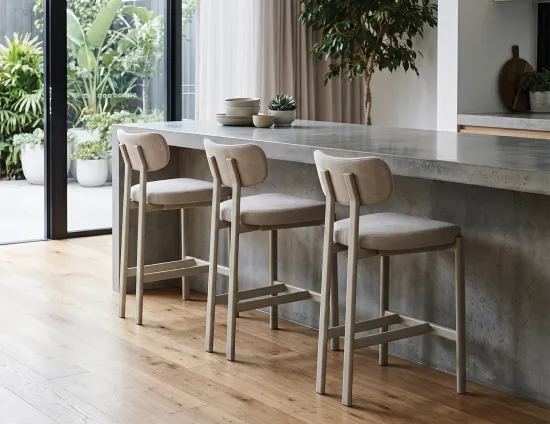 Nova Grey Stool