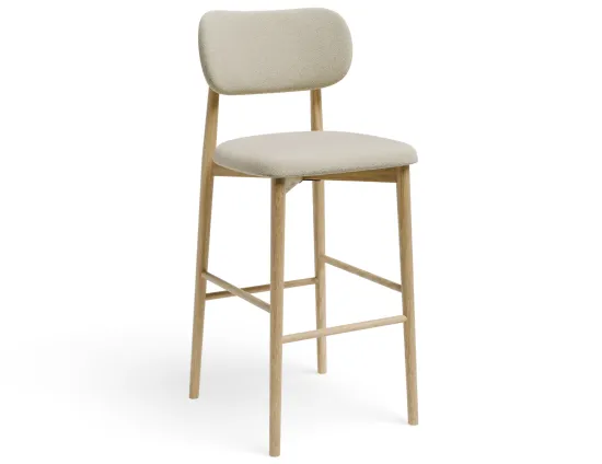 Absalon Barstool Ivorycream