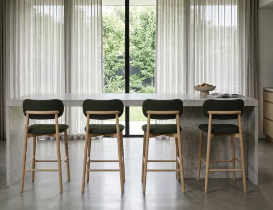Green Oskar Counter Stool