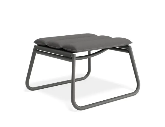 Paloma Footrest Charcoal Darkgrey