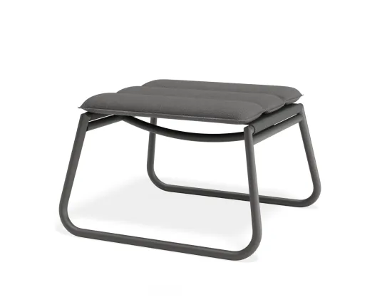 Paloma Footrest Charcoal Darkgrey