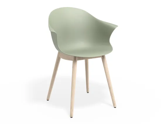 Pebble Armchair Greenseat Beechbase