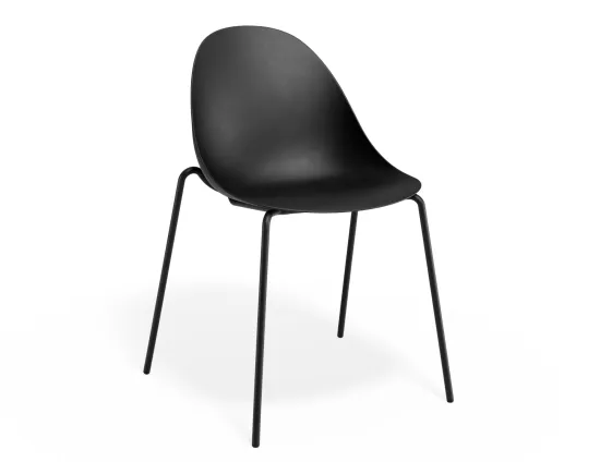 Pebble Chair Blackseat 4postblack