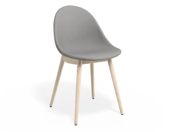 Pebble Chair Cloudgreyfabricseat Beechbase