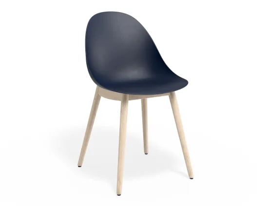 Pebble Chair Navyseat Beechbase