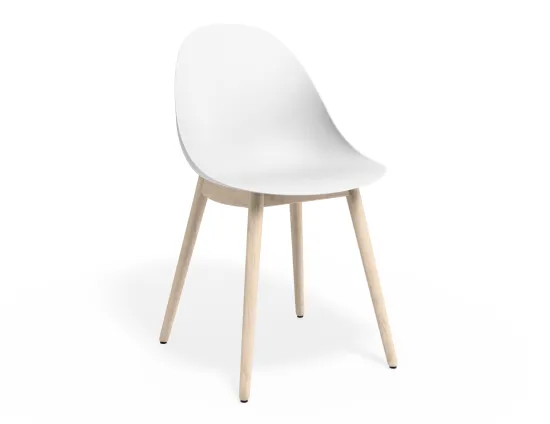 Pebble Chair Whiteseat Beechbase
