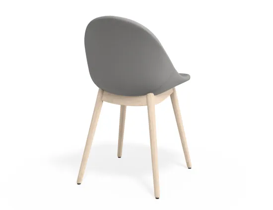 Pebble Chair Cloudgreyfabricseat Beechbase