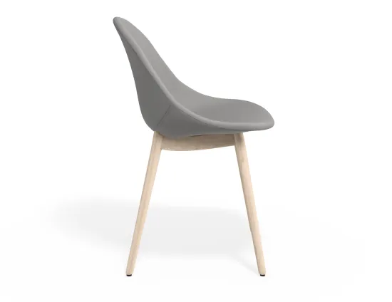 Pebble Chair Cloudgreyfabricseat Beechbase