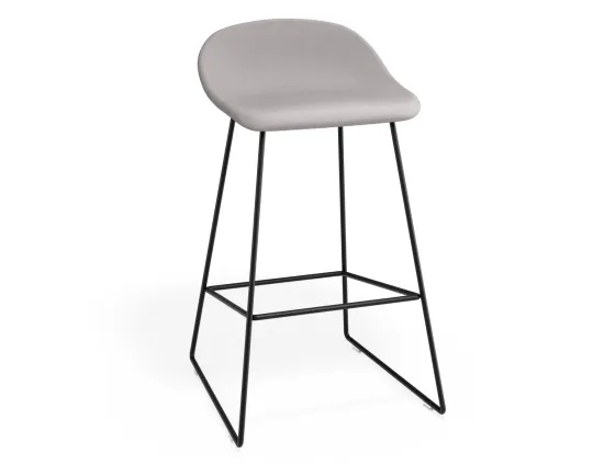 Pop 65cm Lightgreyfabric Blackframe
