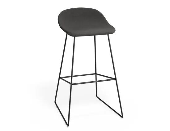Pop 75cm Greyfabric Blackframe