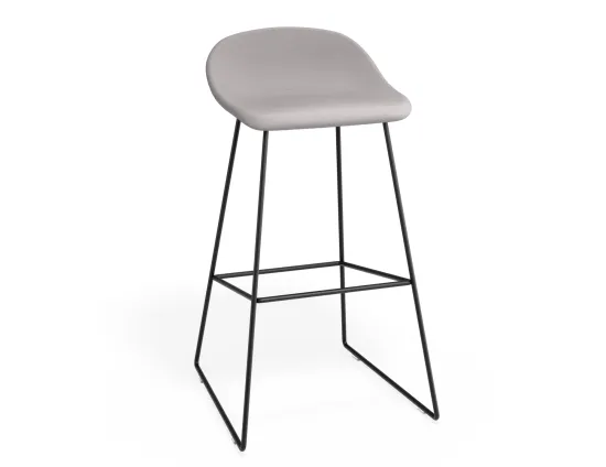 Pop 75cm Lightgreyfabric Blackframe