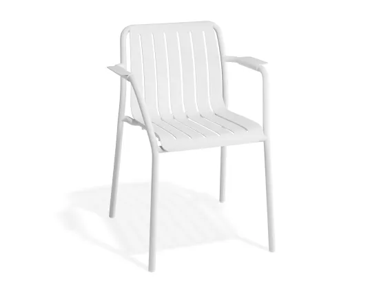 Roku Armchair White