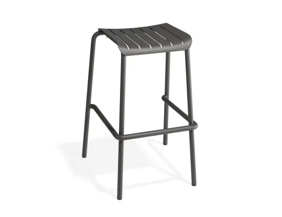 Roku Backlessbarstool Charcoal