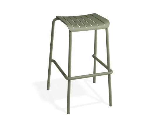 Roku Backlessbarstool Green