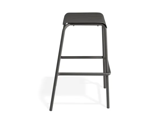 Roku Backlessbarstool Charcoal