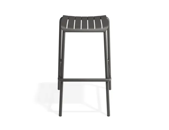 Roku Backlessbarstool Charcoal