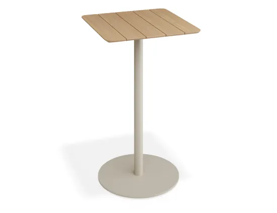Roku Teakbartable 65x65 Latte