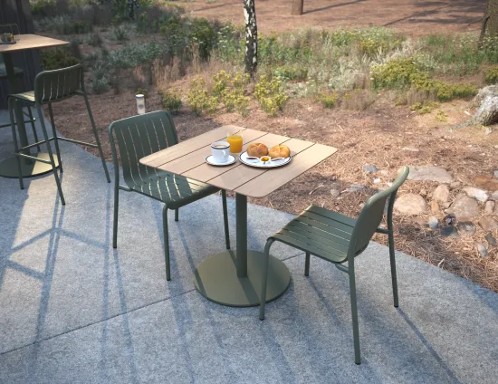 Roku Cafeset Teakgreen