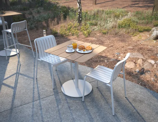 Roku Cafeset Teakwhite