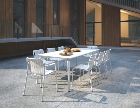 Roku Diningset White