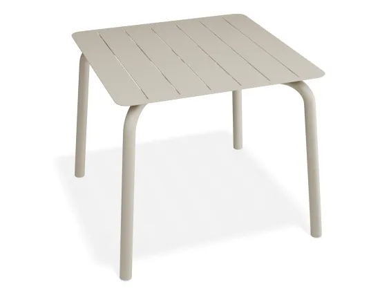 Roku Diningtable 90x90 Latte