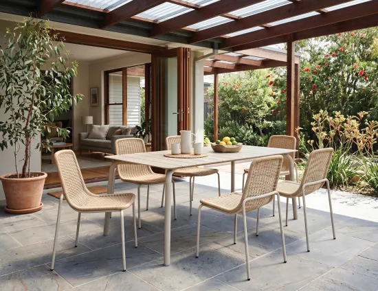 Roku Cm Roku Table And Chairs
