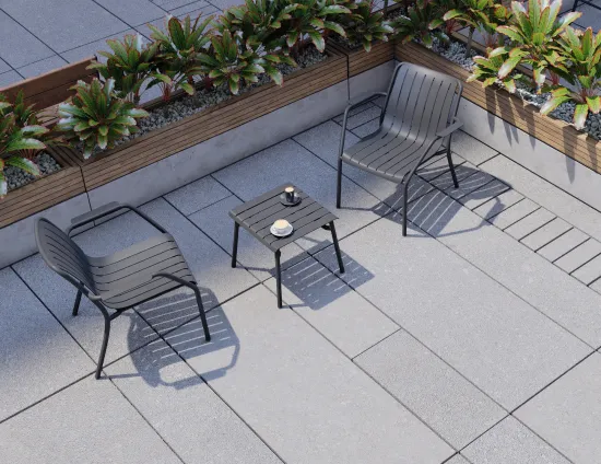 Roku Lounge SideTable Charcoal