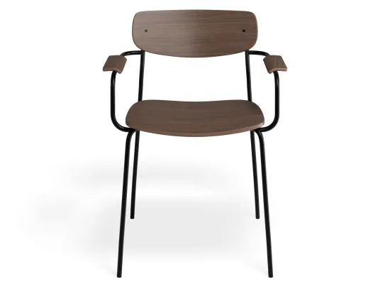 Rylie Armchair Walnut Walnut